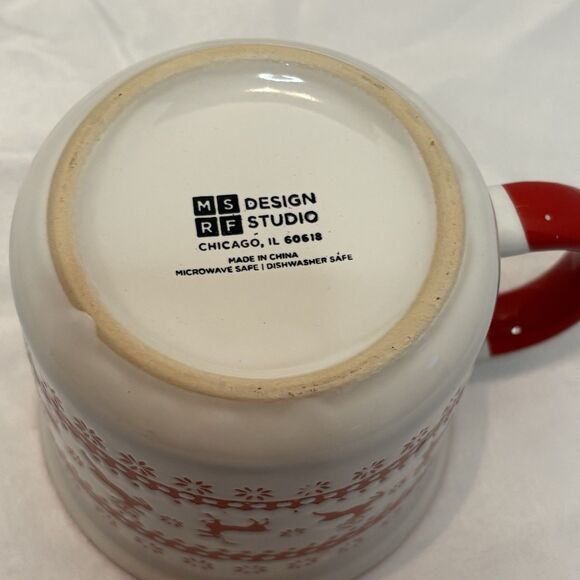 Christmas Mug By MSRF Design Studio 3.95” Tall - Picture 6 of 6